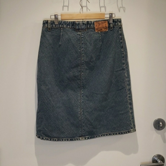 Vintage Billabong Denim Skirt – sz 7 - Picture 2 of 3